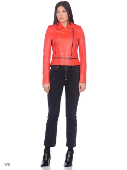 Косуха кожаная куртка женская Турция