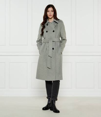 Шерстяное пальто RUNAWAY MAX&Co. - серый(6011031)