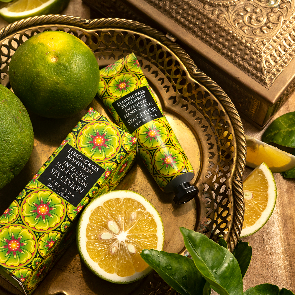 Интенсивный крем для рук "Лемонграсс и мандарин"