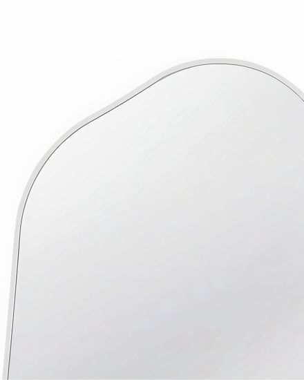 Белое настенное зеркало “Нора”
