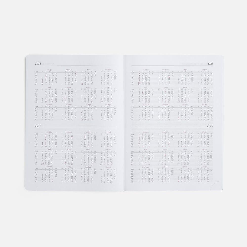 Еженедельник Nebraska, датированный, зеленый