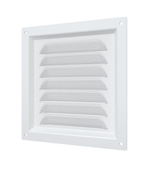 Решетка вентиляционая вытяжная стальная с покрытием полимерной эмалью 150*300