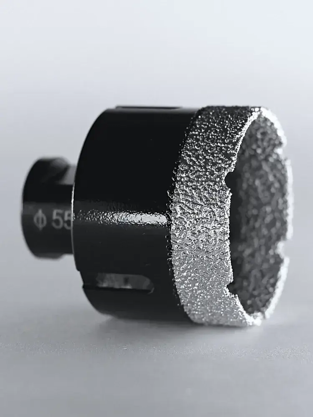 Коронка алмазная по керамограниту для УШМ (болгарка) 55 мм