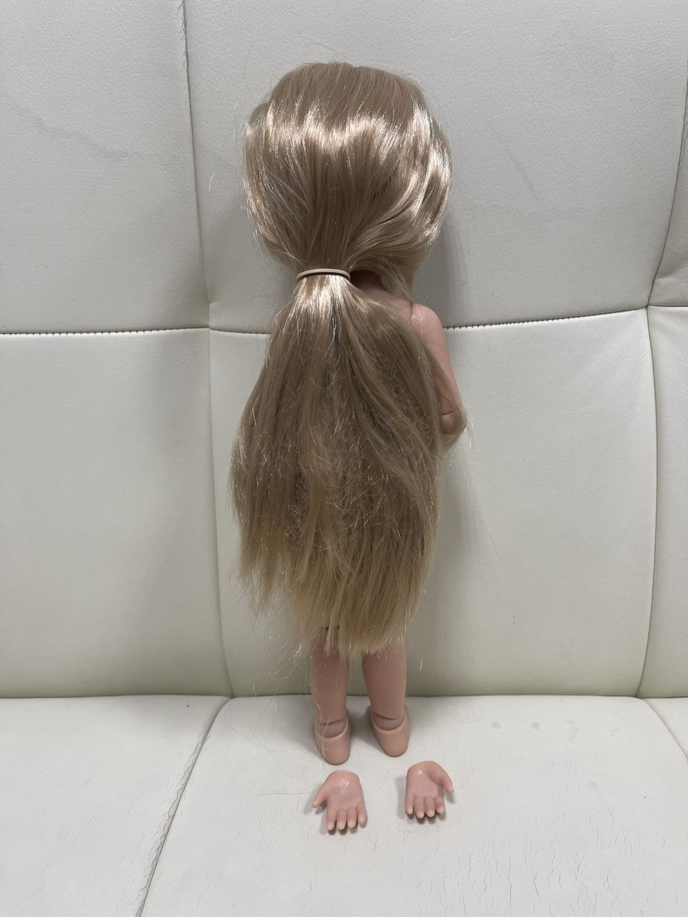 Уценка. Кукла для девочки виниловая шарнирная 35см Ева (4820A)