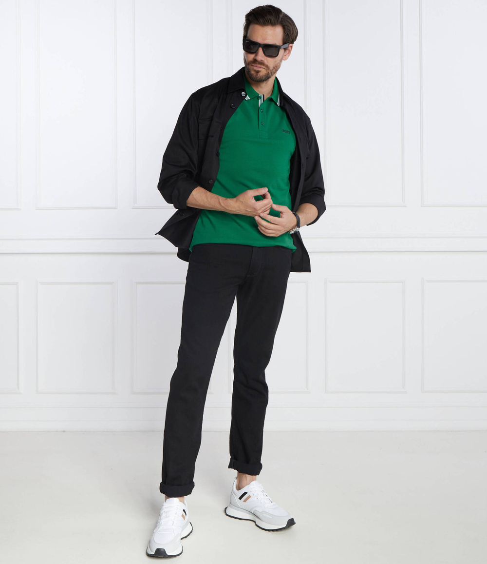 Поло Paddy BOSS GREEN - зеленый(50468983)