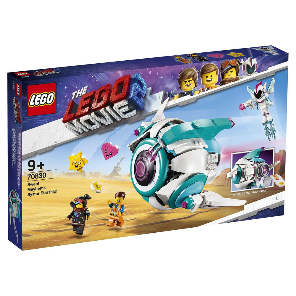 LEGO Movie: Падруженский Звездолёт Мими Катавасии 70830 — Sweet Mayhem's Systar Starship! — Лего Муви Фильм