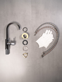 Смеситель для раковины STWORKI Стокгольм S36015CR хром