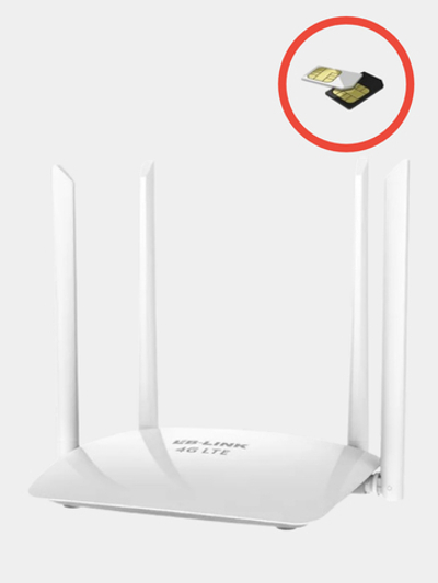 Wi-Fi роутер + 4G модем 4in1 LB-LINK BL-CPE450EU (2.4G/4G)
