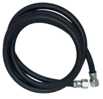 Шланг газовый 4,0 м КИТ резина 3/4" гайка-гайка, 12 мм (черный)