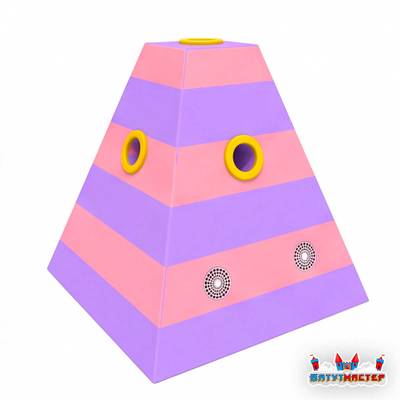 Воздушный фонтан «Зефир» для игровой комнаты, 80×80×120 см