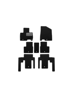 Коврики в салон для KIA Carnival Prestige, 2020-,минивэн, 7шт.(текстиль) KLEVER0202506901210KH