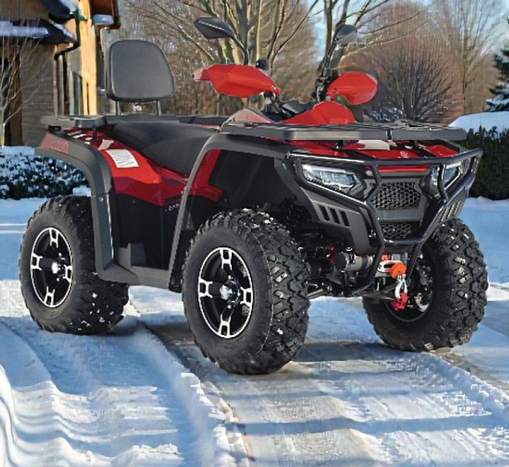 Квадроцикл HND QRX 350 красный