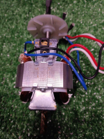 Двигатель HC7625M230 для мясорубки Leran MG-120 (с разбора)