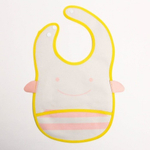 1026893 Нагрудник с карманом «Пингвин», из клеёнки, на кнопках