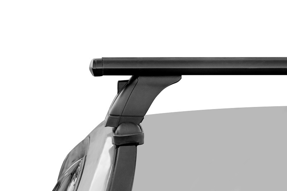 Багажная система LUX с дугами 1,2м аэро-трэвэл (82мм) черными для Opel Meriva B минивен 2010-2018