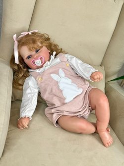 Кукла Реборн мягконабивная 60см (FA-962)