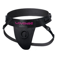 Универсальные черные трусики для страпонов Lovense Lapis Harness Black LE-50