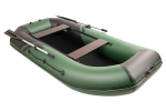 YACHTMAN-280 (Яхтман) зеленый-черный (лодка ПВХ с усилением)