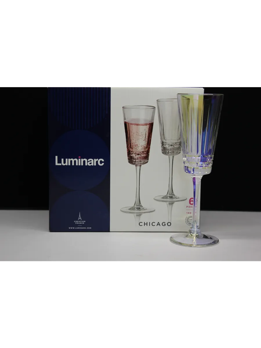 Бокалы Радуга"Чикаго"