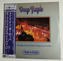 Винтажная виниловая пластинка LP Deep Purple Made In Europe (Japan 1976) (Obi) EX