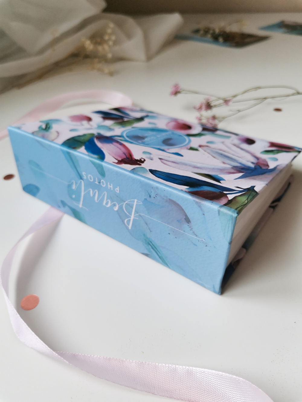 Фотоальбом на 100 фото 10х15 см, пластик. листы flora art Колокольчики