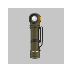 Налобный фонарь Armytek Wizard C2 Pro Max Olive — стабильная яркость даже при низких температурах и частичной разрядке аккумулятора.