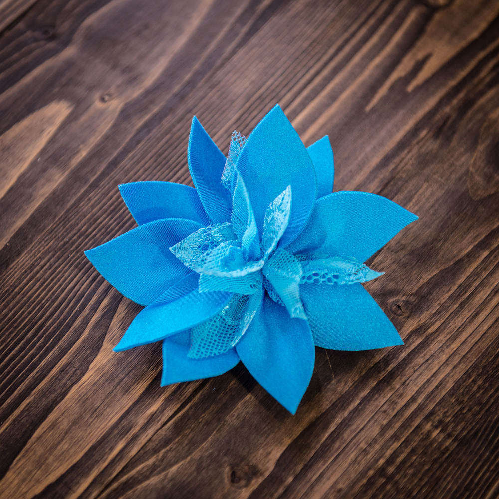 цветок из ткани на заказ