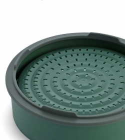 GreenPan Крышка-пароварка 24 см зеленая