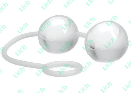 Стеклянные вагинальные шарики Kegels, 3.18 см