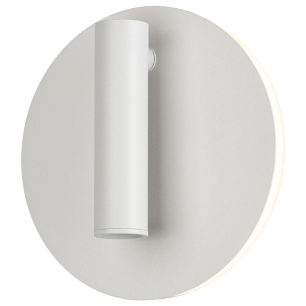 Светильник декоративный настенный светодиодный ЭРА EDGAR WL55 WH COB 5Вт / SMD 7Вт 4000К IP20 белый | Настенная подсветка