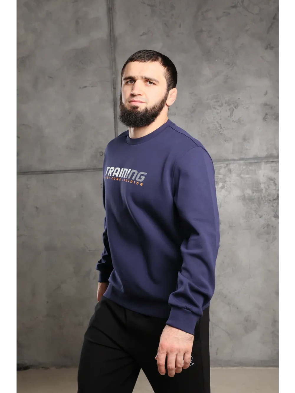 Хлопковый свитшот с логотипом