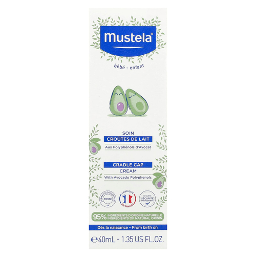Mustela, Крем Cradle Cap, 1,35 жидкой унции (40 мл)