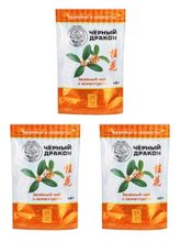 Чай зеленый Black dragon с османтусом 100 г, 3 шт