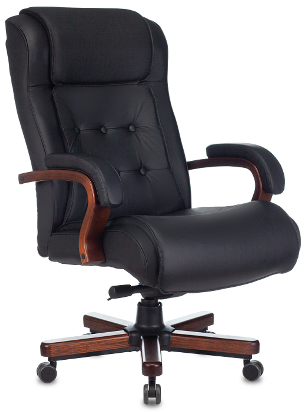 Кресло офисное Бюрократ T-9926WALNUT/BLACK