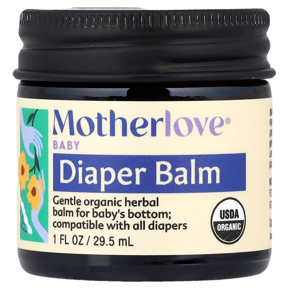 Motherlove, Baby, бальзам для подгузников, 29,5 мл (1 жидк. унц.)