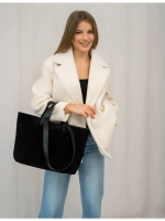 Сумка большая через плечо шоппер