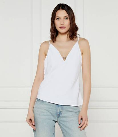 Блузка CAROLINE GUESS - белый(W5GH58 WGLD2)