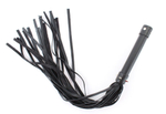 Черная длинная плеть с шипами - 55 см.