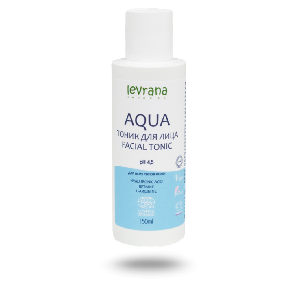 Тоник для лица «AQUA», 150 мл COSMOS ORGANIC, Levrana