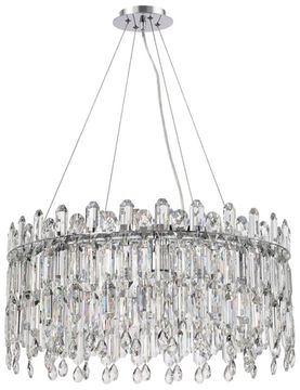 Люстра подвесная 8*Е14 2158/09/08P хром Legacy Stilfort