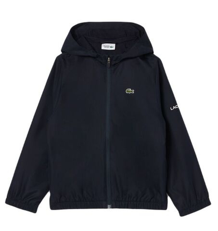 Детская теннисная толстовка Lacoste Zip-Up Hooded Sport
