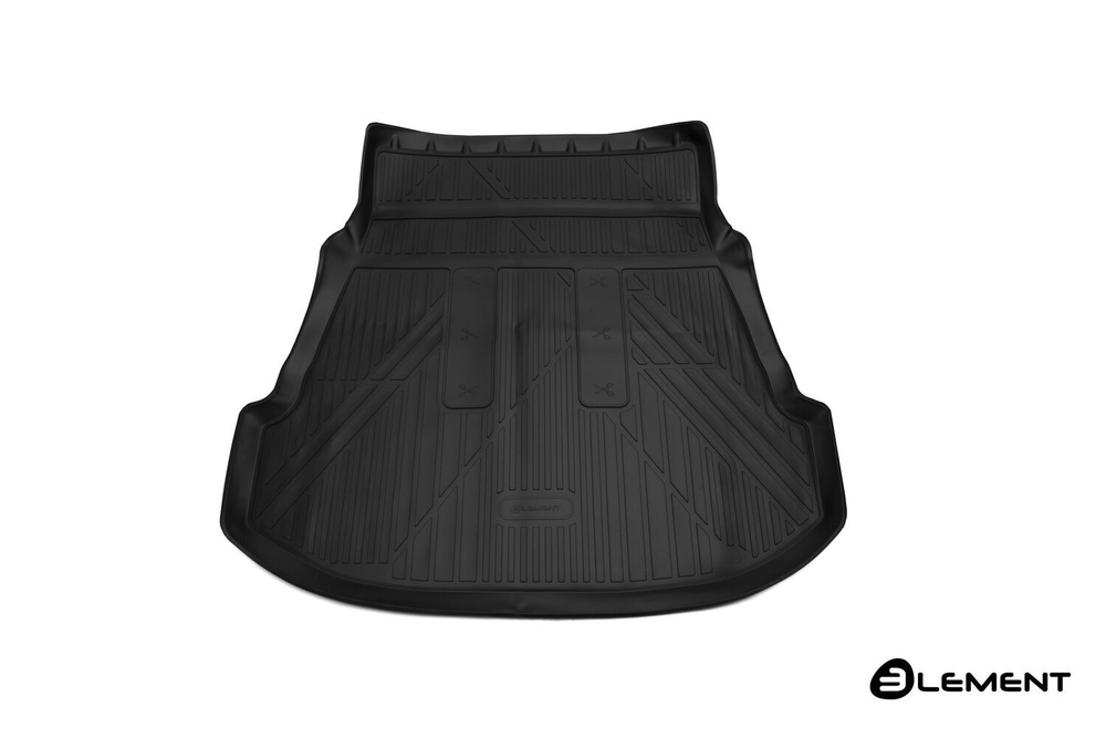 Коврик 3D в багажник для TOYOTA Fortuner (II, IIp), 2015-2020, 2020-, внедорожник , 1 шт. (полиуретан) арт.ELEMENT4856B13