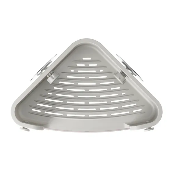 Органайзер для душа угловой flex adhesive, серый