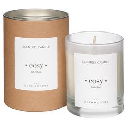 Свеча ароматическая The Olphactory, Cosy, Santal (новая), 40 ч