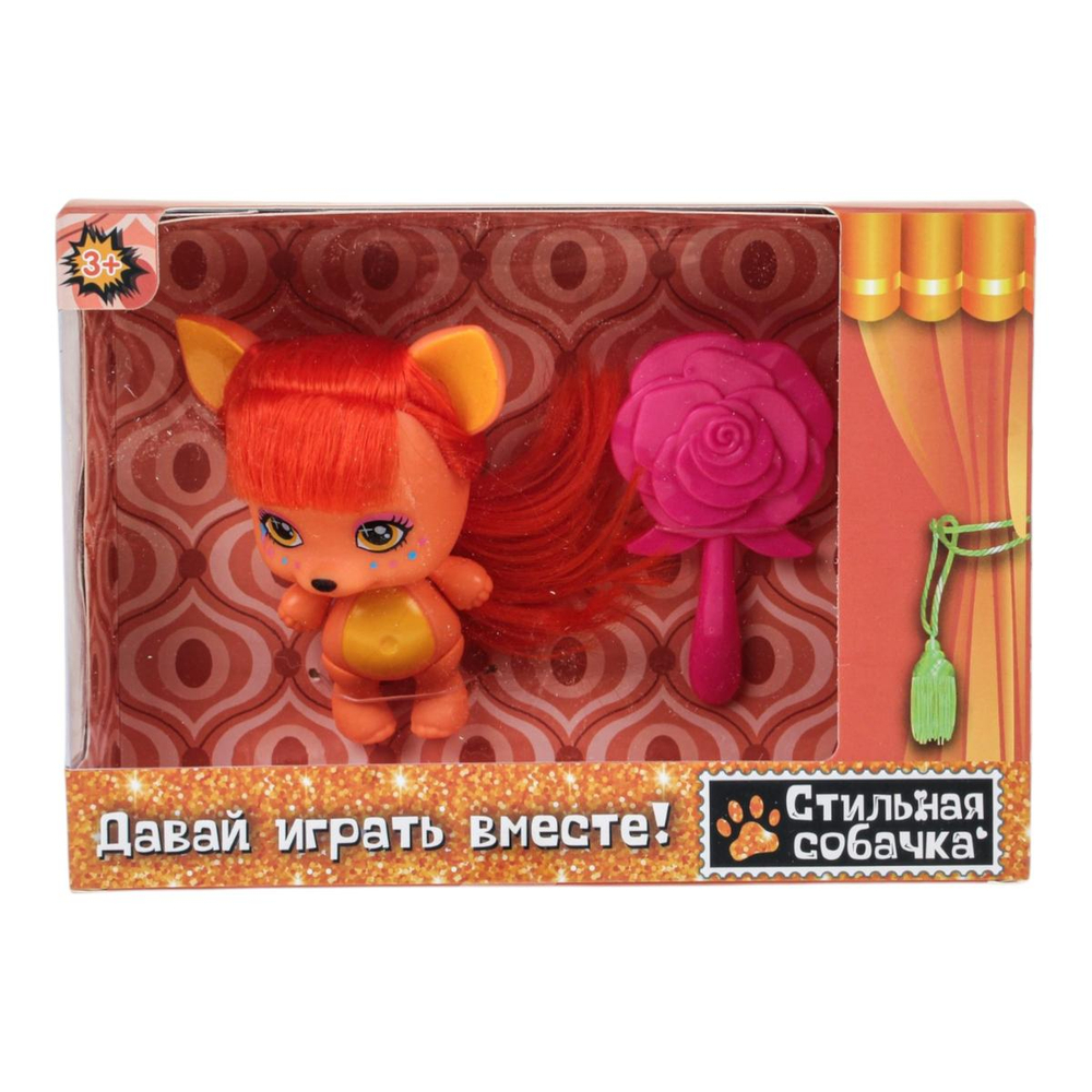 Игрушка "Собачка", с расческой, в ассортименте, ТМ FUNKY TOYS, 84932