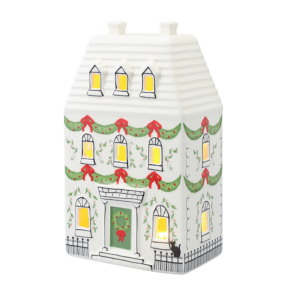 Домик с подсветкой olgod из коллекции new year essential, 19см