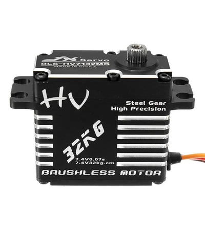 Сервомашинка цифровая JX Servo BLS-HV7132MG (71г/32.5/0.07/7.4V) бесколлекторная, Full metal