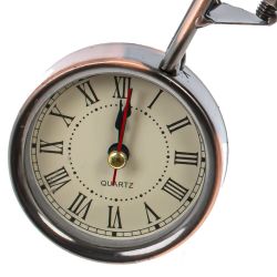 GAEM Изделие декоративное "Мотоцикл" с часами, (1xААА не прилаг.), L25 W12 H12 см