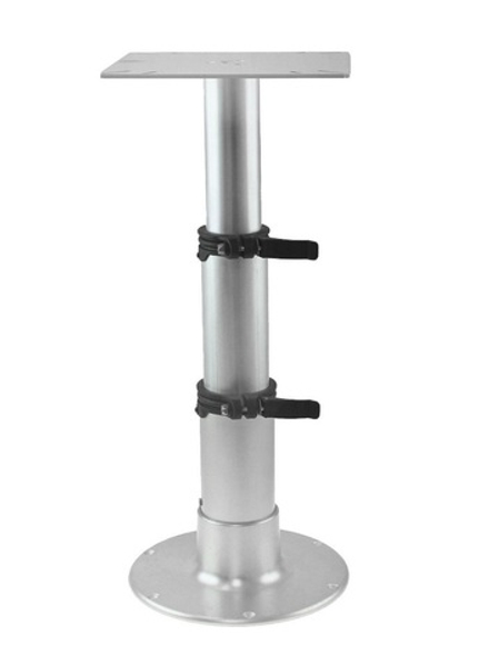 Стойка столешницы регулируемая 3 ступени 335-714 мм основание 300 мм