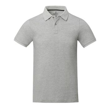 Мужское поло Calgary (Серый, XXL)